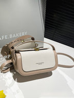 Fashionable Trendy Elegant Small Square Bag Shoulder Crossbody Bag Literary Simple Handbag Luxury Retro Box Bag Wholesale