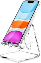 Acrylic phone stand office desk accessories desktop display mobile stand counter phone display