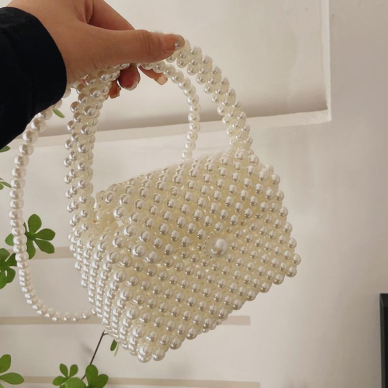 Pearl Bag Women's 2023 Crossbody Bag Mobile Phone Bag Mini Pearl Bag