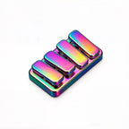 Magnetic Mini Seesaw Fidget Toy Zinc Alloy Piano Push Button Coin Slide Stress Relief Hand Spinner
