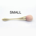 Gold Color Makeup Powder Big Brush Kabuki Brush Synthetic Hair BB Cream Foundation Brush Powder Makeup Beauty Tool Brushes