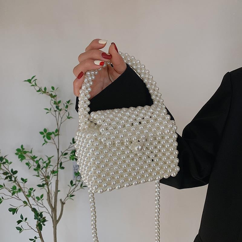 Pearl Bag Women's 2023 Crossbody Bag Mobile Phone Bag Mini Pearl Bag