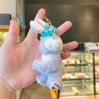 Plush Stellalou Doll Key Pendant Schoolbag Doll Car Key Chain Shirley Rose Bag Pendant Key Chain for Girl