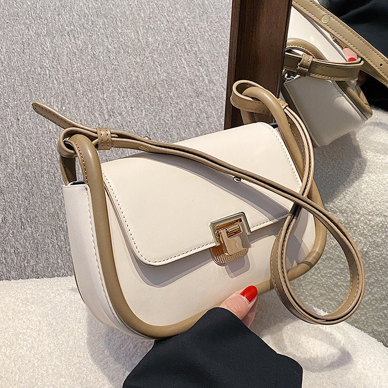 Western Style Bag New Fashion Women's Bag Texture Underarm Shoulder Bag Small Fresh All-Match Women's Bag Messenger Bag