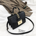 Fashion Alligator Women Shoulder Bags Designer Chains Handbags Luxury PU Leatehr Crossbody Bag Small Envelope Flap Famale Purses