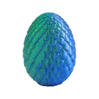 3D Printed Dragon Ornament Chinese Dragon Cross-border Dragon Egg 3D Printed Articulated Dragon Toy Figurine Gift Craft