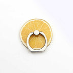 New Arrival Mobile Phone Holder Metal Finger Ring Holder Cute Lemon Fruits Phone Ring Holder Phone Stand Support