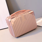 Vintage Luggage Mini Makeup Case 14-inch Small Box Gift Box 16-inch Carry-on Bag Storage Lock Box