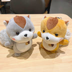 Plush Squirrel Bag Key Chain Cute Schoolbag Doll Couple Key Pendant Backpack Pendant Doll Key Chain